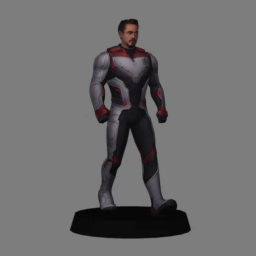 Ironman Quantum suit - Avengers endgame LOW POLYGONS AND NEW EDITION