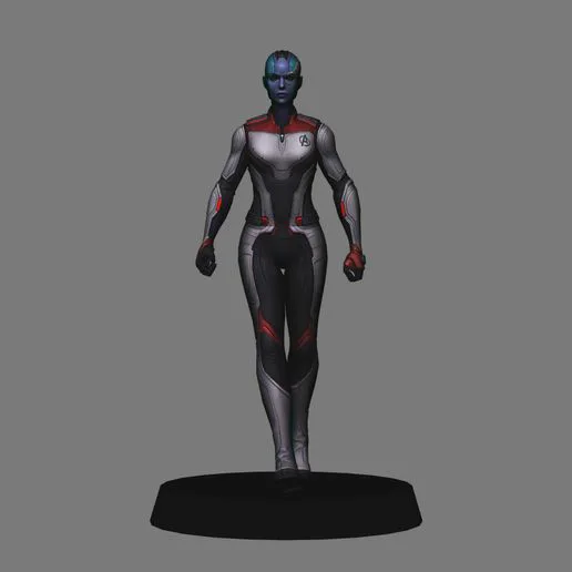 Nebula Quantum suit - Avengers endgame LOW POLYGONS AND NEW EDITION