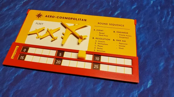 Pan Am player board