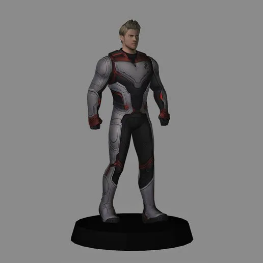 Hawkeye Quantum suit - Avengers endgame LOW POLYGONS AND NEW EDITION