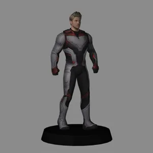 Hawkeye Quantum suit - Avengers endgame LOW POLYGONS AND NEW EDITION