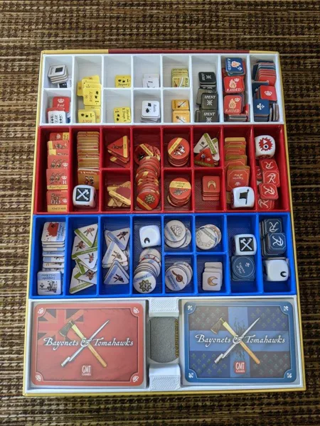 Bayonetes & Tomahawks Organizer - GMT Games 1st Edition