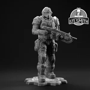 Anthony Carmine Gears of War OT Miniature STL