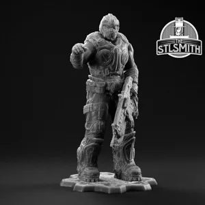 Clayton Carmine Gears of War OT Miniature STL