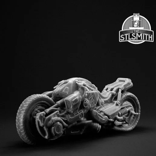 COG Bike Gears of War 5 Miniature STL