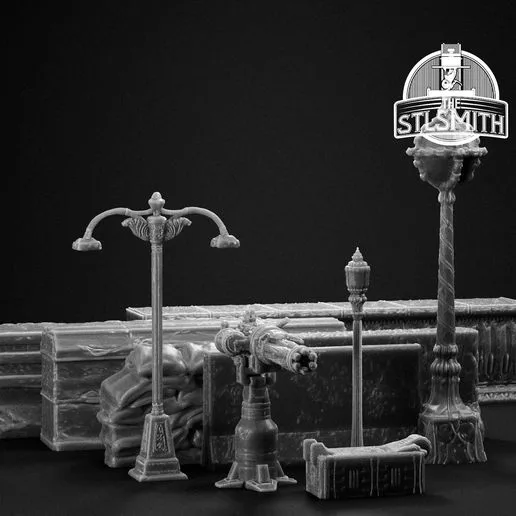 COG Scatter Pack Gears of War OT Miniature STL