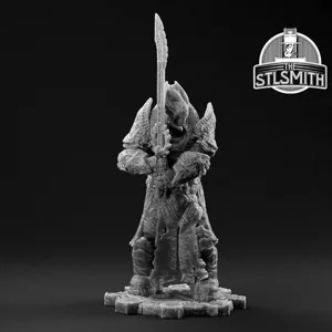 Theron Palace Guard Sword Gears of War OT Miniature STL