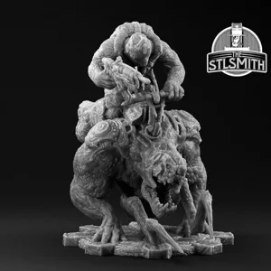 Drone Bloodmount With Beastrider Gears of War OT Miniature STL