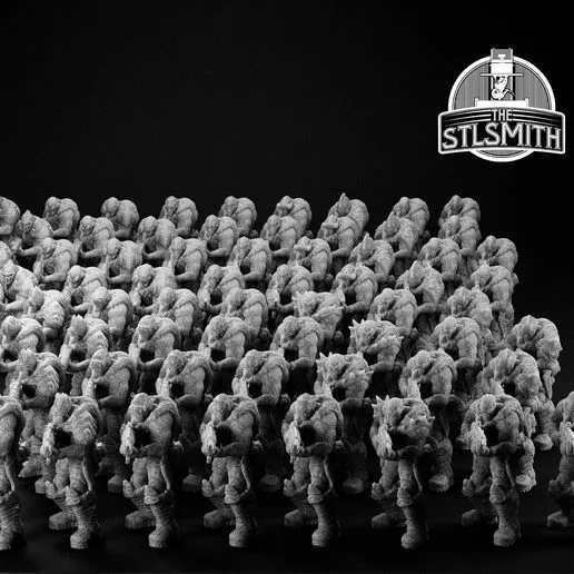 Drone Non-Savage x64 Army Gears of War OT Miniature STL