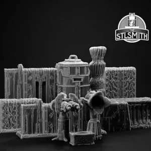 Locust Scatter Pack Gears of War OT Miniature STL