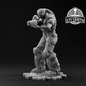 Bernie Mataki Gears of War OT Miniature STL