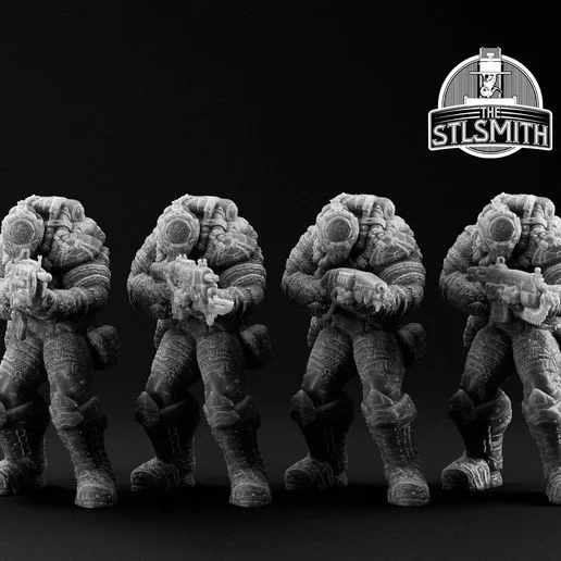 Drone Savage Oculus x4 Gears of War OT Miniature STL