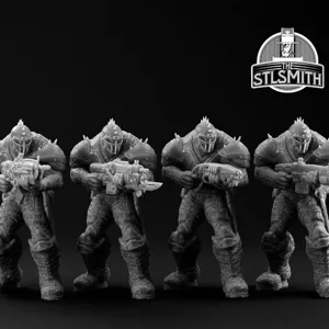 Drone Thrashball x4 Gears of War OT Miniature STL