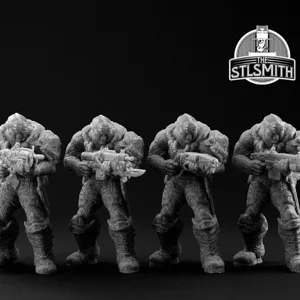 Drone Spotter x4 Gears of War OT Miniature STL