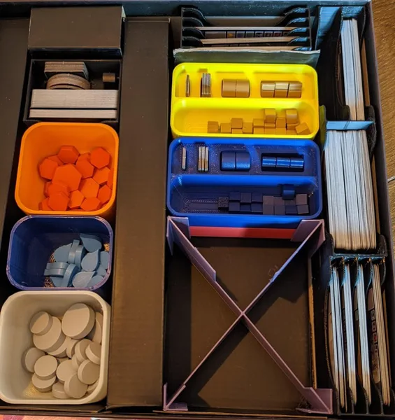 Dune Imperium insert (vertical storage)