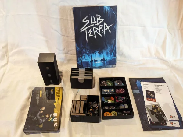Sub Terra Board Game Everything Insert/Organizer