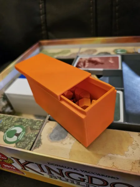 Kingdom Builder Houses Box With Slide-On Lid