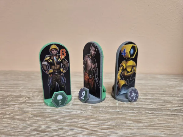 Stationfall standees