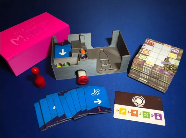 Magic Maze Board Game Organizer