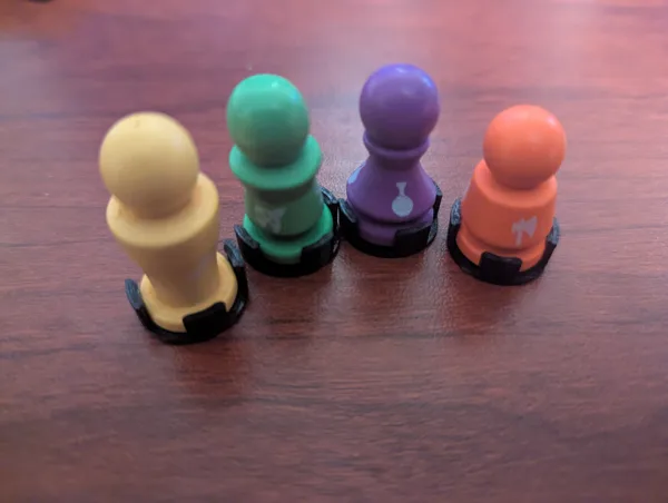 Magic Maze (Board Game) Character Token Clip