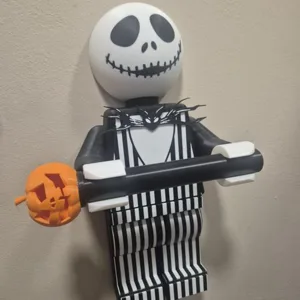 Mr Jack Skellington Toilet paper holder
