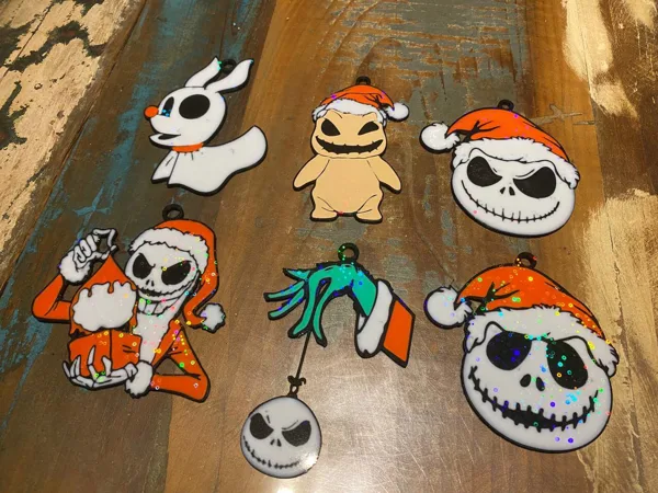 mr jack christmas ornement pack