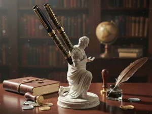 Julius Caesar Pen Holder