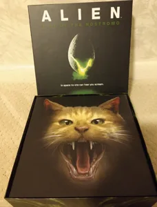 Alien: Fate of the Nostromo board game insert and organizer
