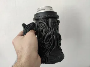 Cthulhu Can Holder (0.5L + 12oz Cans) - Beer mug