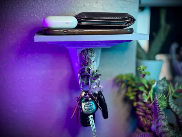 Undead Cthulhu Shelf and Keyholder