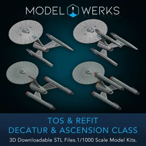 1/1000 Decatur / Ascension Class Light Dreadnought