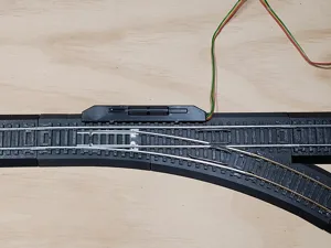 HO Model Trains - Traditional to EZ Track Turnout Adapters