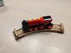 Track Buffer for IKEA, Brio, Playtive wood trains