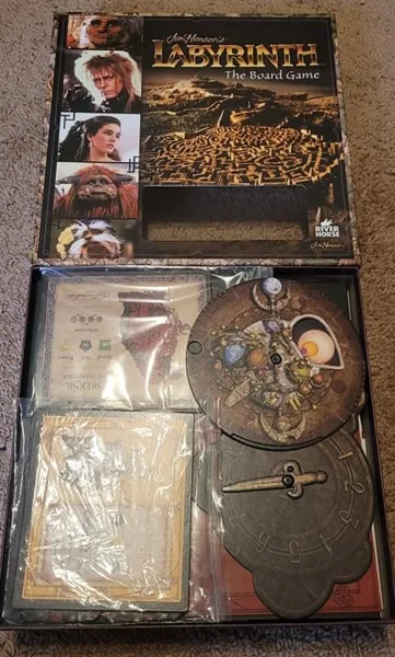 Jim Henson's Labyrinth and Dark Crystal Combined Board Game Insert
