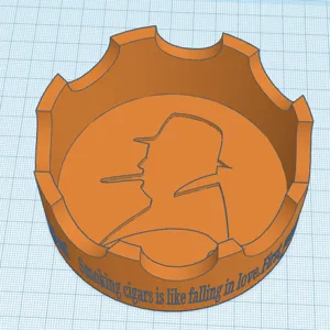 Churchill ashtray
