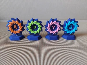 Frontier Explore token for Twilight Imperium and wormohole