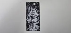 Treasure Island Pirate Ship Adventure Bookmark
