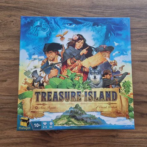 Treasure Island 3D Print Insert/Organizer