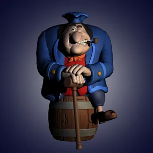 Pirate John Silver | Treasure Island