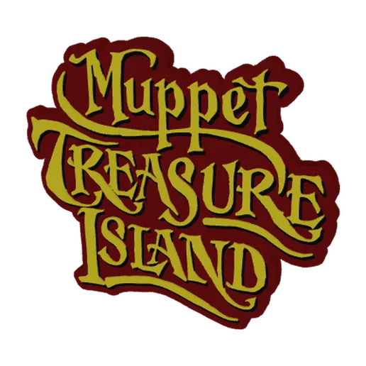 3D MULTICOLOR LOGO/SIGN - Muppet Treasure Island