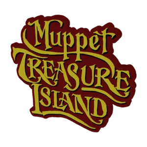 3D MULTICOLOR LOGO/SIGN - Muppet Treasure Island