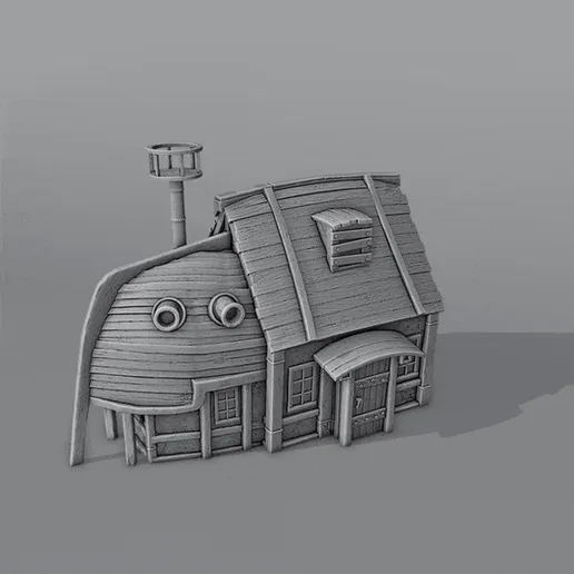 Treasure Island Architecture - Ship house 2