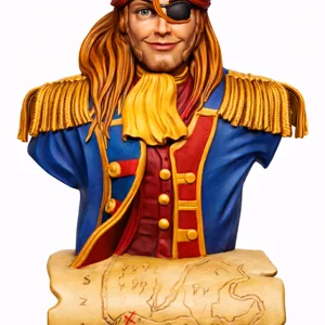 Treasure Island Duo Bust