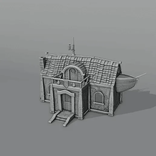 Treasure Island Architecture - shipyard building