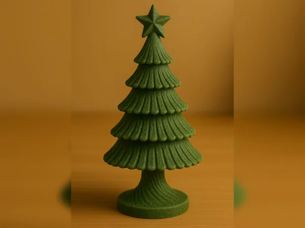 Evergreen Grove – Textured Christmas Tree Figurine