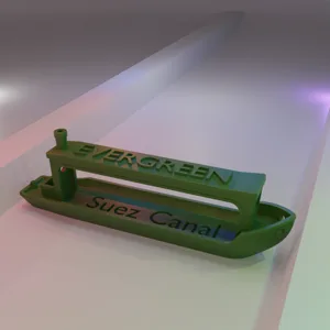 Suez Canal Evergreen Ever Given Container Long Benchy