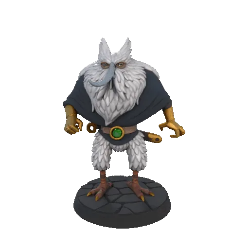 Evergreen (Primordial Ice Wizard), Adventure Time / D&D Miniature
