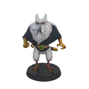 Evergreen (Primordial Ice Wizard), Adventure Time / D&D Miniature