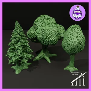 Leafy & Evergreen Trees