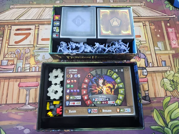 [SLEEVED] Tiny Epic Dungeons Insert + Expansion